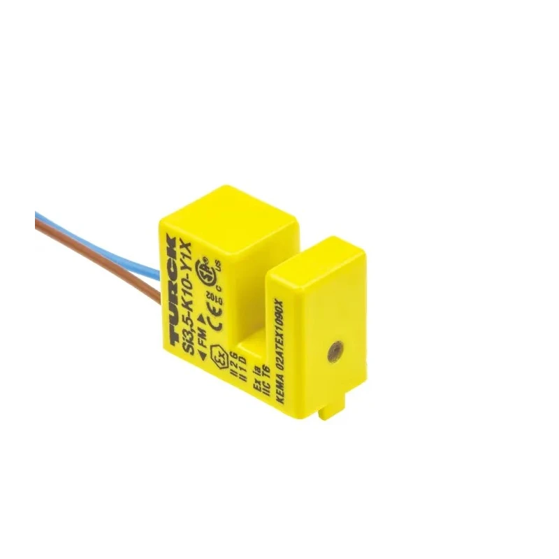 Turck Inductive Slot Proximity Sensor 8.2 V dc 1.2 mA Non-Flush Mount IP67 Polybutylene Terephthalate Housing Si3.5-K10-Y1X