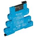 Finder 39 Series Electromechanical Interface Relay DIN Rail Mount 6V AC/DC Coil SPDT 35mA 6A Switching 250V 39.71.0.006.5060