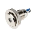 RS PRO White Panel Mount Indicator 24V 15mA Lead Wire Termination IP67 Prominent Bezel 820-0595