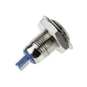RS PRO White Panel Mount Indicator 24V 15mA Lead Wire Termination IP67 Prominent Bezel 820-0595