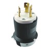 RS PRO 20A 125V USA NEMA L5-20P Mains Plug Black Nylon Body Quick Connect 817-9378