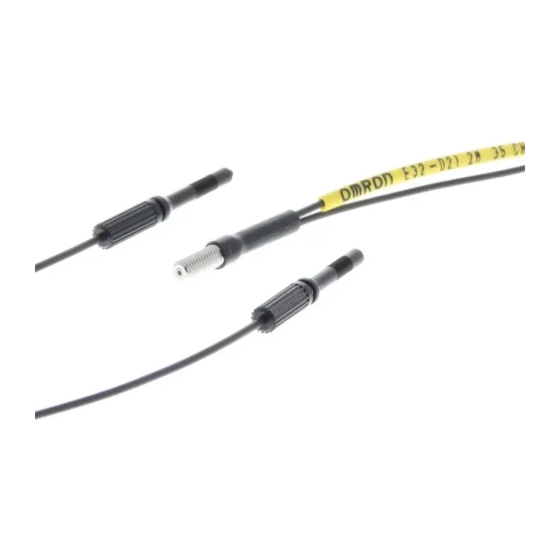 Omron Plastic Fibre Optic Sensor, 210 mm Detection Range, PNP and NPN Output, Cable Interface, IP67, 24V E32-D21R 2M