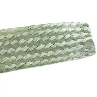 Alpha Wire Braided Copper Silver Cable Sleeve 30m Length FIT Wire Management Series 1235 SV005