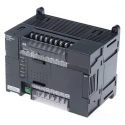 Omron CP1L-EL Series PLC CPU, 12-Input DC, 8 Relay Outputs, Ladder Diagram Programming, DIN Rail Mount 