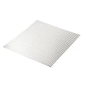 RS PRO Perforated Aluminium Metal Sheet 500 mm x 500 mm 1.2 mm Thick 202-7978