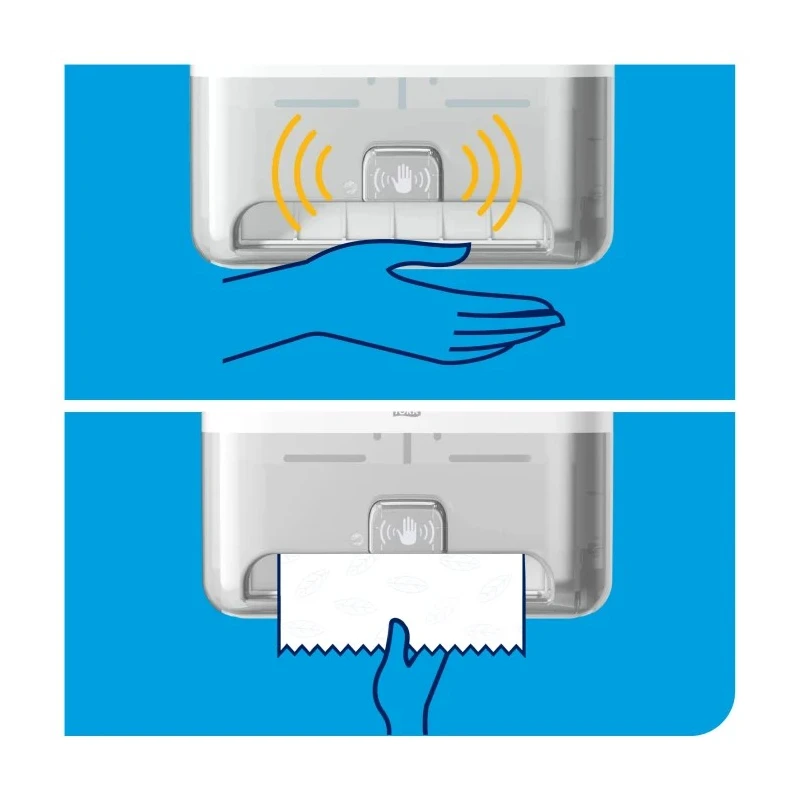 Tork Plastic White Wall Mount Paper Towel Dispenser 206 mm x 368 mm x 331 mm 551100