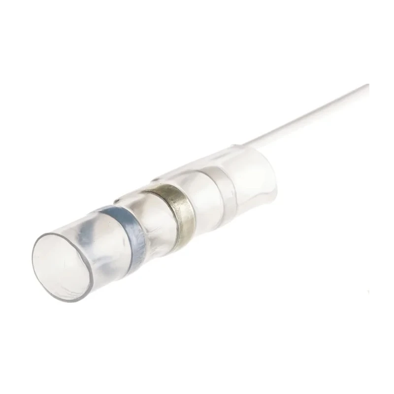 TE Connectivity Transparent Polyolefin One-Step Solder Sleeve 42mm Length, 3.2mm to 7mm Cable Diameter CWT-3807W1