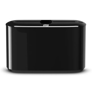 Tork Plastic Black Top Mount Paper Towel Dispenser 116 mm x 218 mm x 323 mm 552208