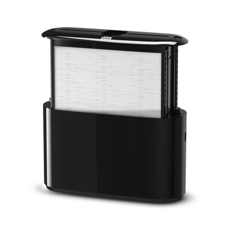 Tork Plastic Black Top Mount Paper Towel Dispenser 116 mm x 218 mm x 323 mm 552208
