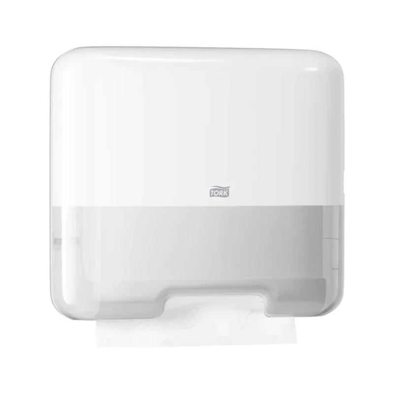 Tork Plastic White Wall Mounting Paper Towel Dispenser 140mm x 135mm x 303mm 553100