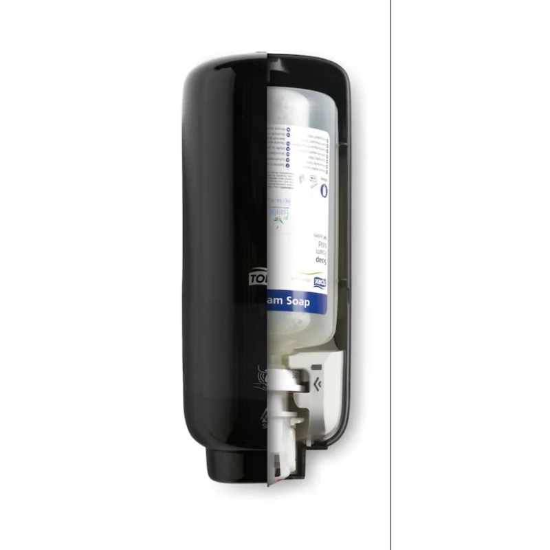 Tork Wall Mounted Foam Soap Dispenser with Intuition Sensor 1 L Automatic Black Plastic 561608
