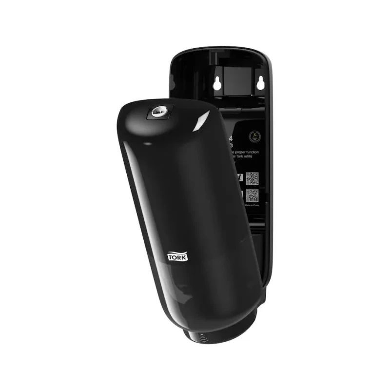 Tork Wall Mounted Foam Soap Dispenser with Intuition Sensor 1 L Automatic Black Plastic 561608