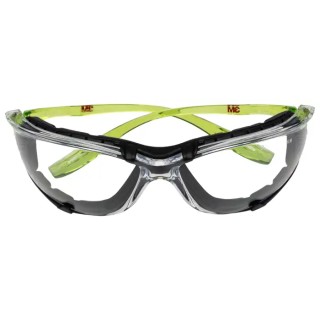 3M Solus Safety Glasses Anti-Fog Coating Clear Blue Lime Green Polycarbonate Lens Polycarbonate 7100216261