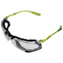 3M Solus Safety Glasses Anti-Fog Coating Clear Blue Lime Green Polycarbonate Lens Polycarbonate 7100216261