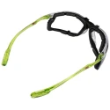 3M Solus Safety Glasses Anti-Fog Coating Clear Blue Lime Green Polycarbonate Lens Polycarbonate 7100216261