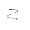 Pepperl + Fuchs Female 3 Way Straight to Unterminated Sensor Actuator Cable 5 m V3-GM-5M-PUR