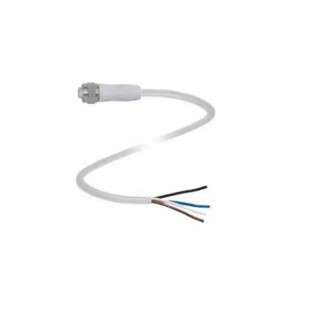 Pepperl + Fuchs Female 4 way Straight to Female 4 way Unterminated Sensor Actuator Cable 10 m V1-GV4A-10M-PP-W1