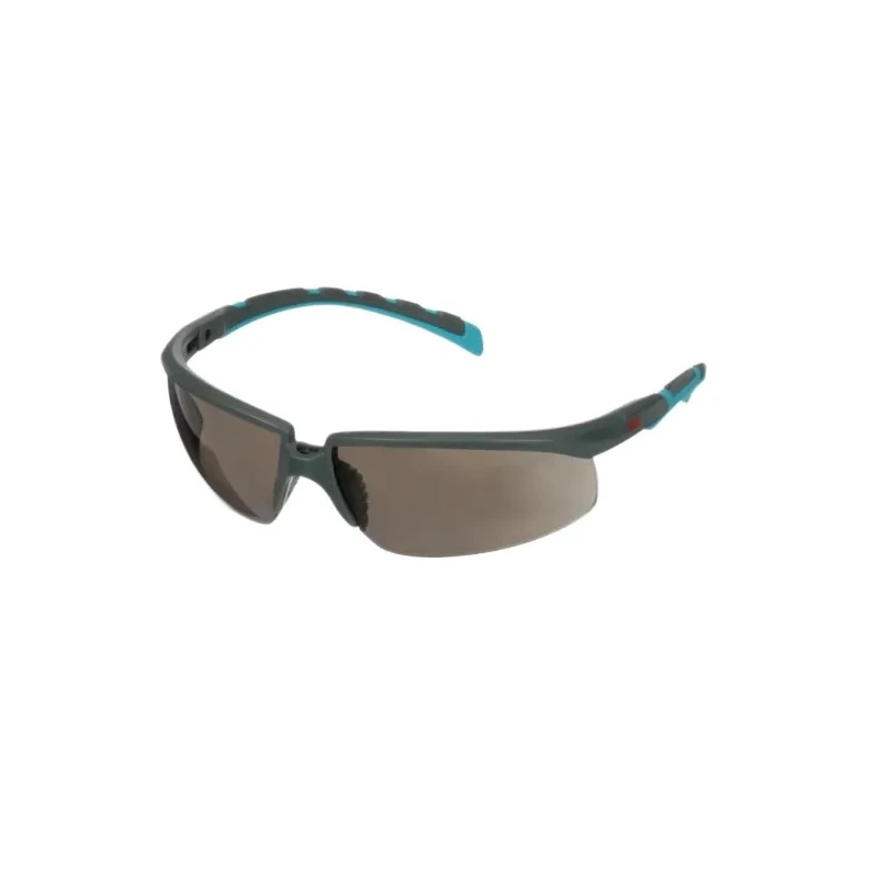 3M Safety Glasses 2000 Series Polycarbonate Grey Lens, Blue Grey Plastic Frame S2002SGAF-BGR