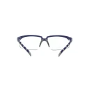 3M 2000 Series Safety Glasses Anti-Fog Anti-Scratch Clear Polycarbonate Lens Blue Grey Plastic Frame S2001AF-BLU