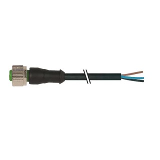 Murrelektronik Limited Female 4 Way Straight to Straight Sensor Actuator Cable 5 m 250V PVC Jacket 7000-12221-6140500