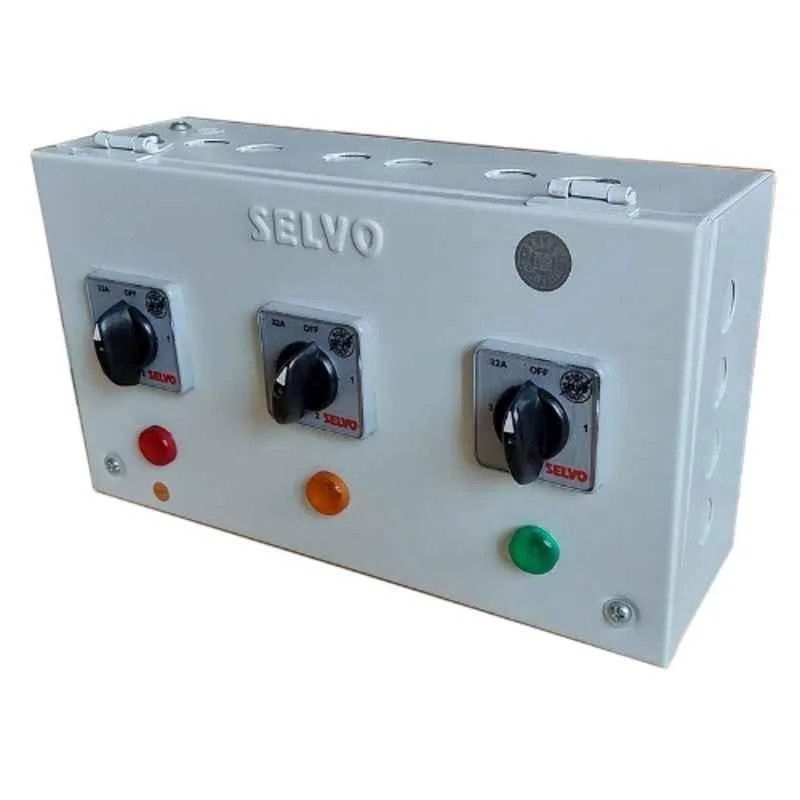 Buy Selvo 32A TPN Selector Enclosure GSELSPN11073B | Best price