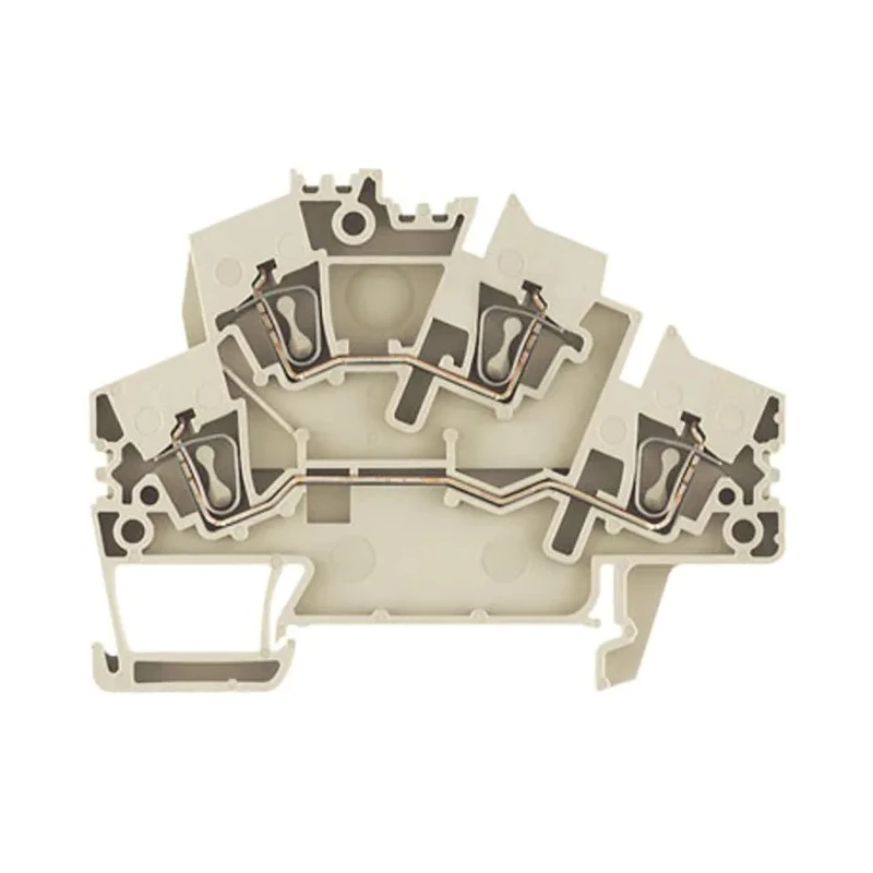 Weidmüller Z Series Feed Through Terminal Block Beige 2-Level Clamp 2.5mm² 800V 24A 1790990000