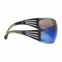 3M SecureFit 400 Safety Glasses Blue Polycarbonate Lens Heat Resistant UV Protection Impact Resistant SF408AS-EU