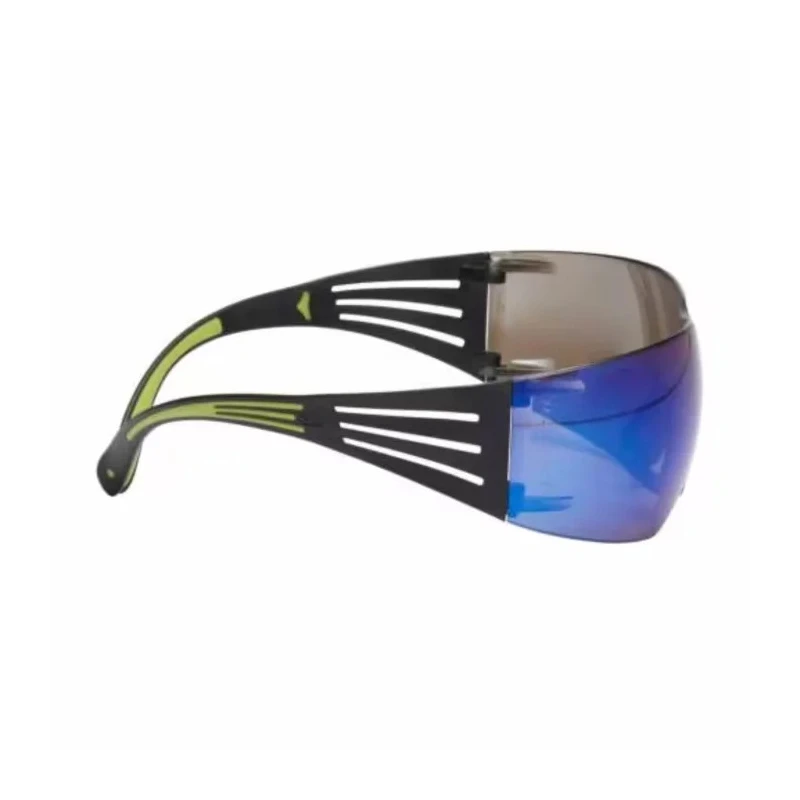 3M SecureFit 400 Safety Glasses Blue Polycarbonate Lens Heat Resistant UV Protection Impact Resistant SF408AS-EU