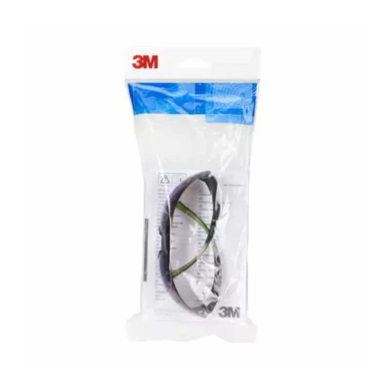 3M SecureFit 400 Safety Glasses Blue Polycarbonate Lens Heat Resistant UV Protection Impact Resistant SF408AS-EU