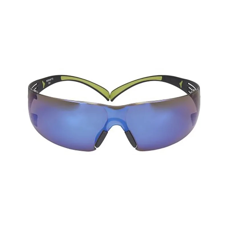 3M SecureFit 400 Safety Glasses Blue Polycarbonate Lens Heat Resistant UV Protection Impact Resistant SF408AS-EU
