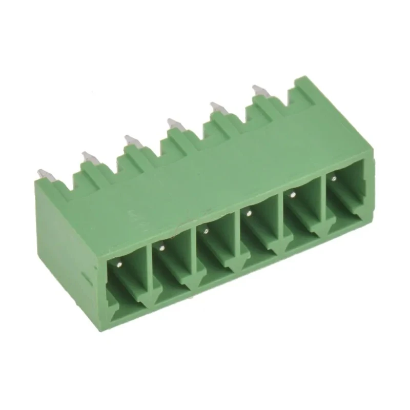 Wurth Elektronik 3211 Series Pluggable Terminal Block 6-Contact 3.5 mm Pitch 1 Row 10.5A 300V 691321100006
