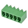 Wurth Elektronik 321 Series 3.81 mm Pitch Pluggable Terminal Block, 5-Contact, 1 Row, 10.5A, 300V 691321300005