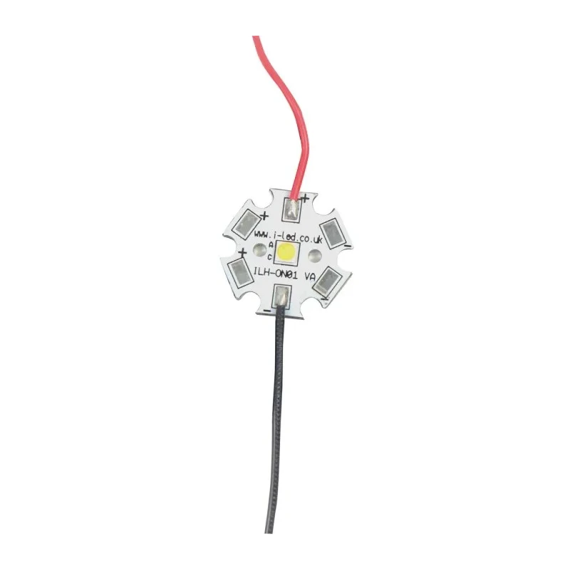 Intelligent LED Solutions LED Array OSCONIQ P 3030 Deep Blue 1-LED 3.2V 1W ILH-PO01-DEBL-SC221-WIR200.