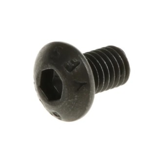RS PRO Black Steel Hex Socket Button Screw M3 x 5 mm, Grade 10.9 Steel, Hex Drive, ISO 7380 Standard 822-9094