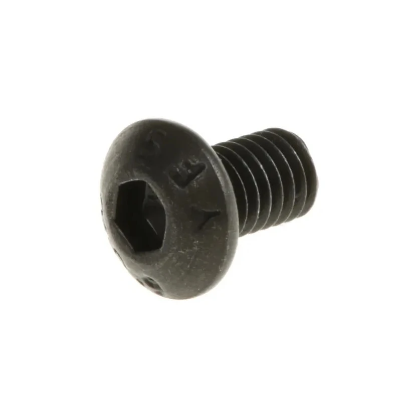 RS PRO Black Steel Hex Socket Button Screw M3 x 5 mm, Grade 10.9 Steel, Hex Drive, ISO 7380 Standard 822-9094