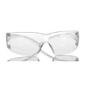 3M SecureFit Safety Glasses with Clear Polycarbonate Lens and Frame, UV Resistant, ANSI Z87.1-2010 SF201AS