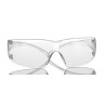 3M SecureFit Safety Glasses with Clear Polycarbonate Lens and Frame, UV Resistant, ANSI Z87.1-2010 SF201AS