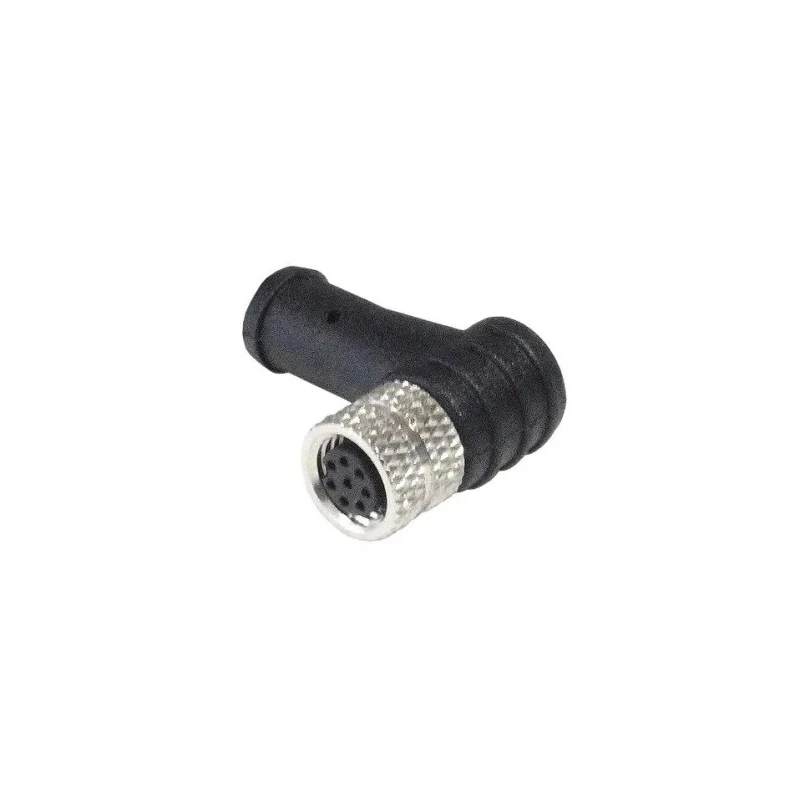 Bulgin Sensor Actuator Cable 8 Contacts Female Right Angle to 8 Contacts Unterminated 1 m PVC Jacket PXPPVC08RAF08ACL010PVC