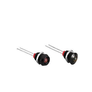 Bulgin Vandal Resistant Panel Mount LED Indicators, Blue, Amber, Dual Colour Red/Green/Yellow DX1092/GN