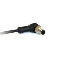Bulgin Sensor Actuator Cable Male 8 Way M12 Right Angle to 8 Way Unterminated 1m PXPTPU12RAM08ACL010PUR
