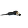 Bulgin Sensor Actuator Cable Male 8 Way M12 Right Angle to 8 Way Unterminated 1m PXPTPU12RAM08ACL010PUR