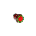 Bulgin Capacitive Switch Momentary NO Illuminated Red Green On-Off Aluminium IP68 MC16MORGR