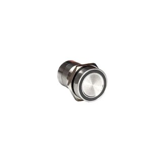 Bulgin Capacitive Momentary NO Illuminated Switch, Green and Red LED, On-Off, IP68 Aluminium Housing MC16MOSGR