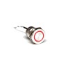 Bulgin Capacitive Switch Latching NO Illuminated Red Green On-Off IP68 Stainless Steel MC19LOSGR