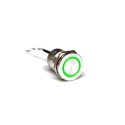 Bulgin Capacitive Switch Latching NC Illuminated Red Green On-Off IP68 Aluminium Stainless Steel MC19LCSRG