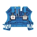 Weidmüller Disconnect Terminal Block Blue 4mm² 1-Level Screw 400V 32A W Series 7910220000