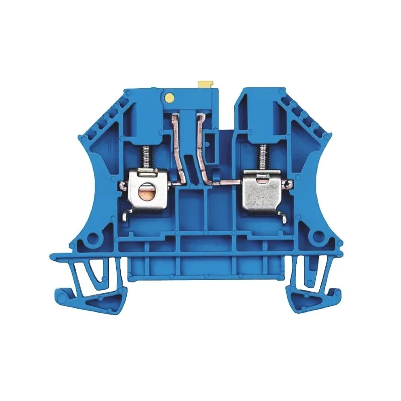 Weidmüller Disconnect Terminal Block Blue 4mm² 1-Level Screw 400V 32A W Series 7910220000
