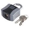 RS PRO Key Steel Padlock, 7 mm Shackle Diameter, 30 mm Shackle Length, 47 mm Width, Model 827-4401