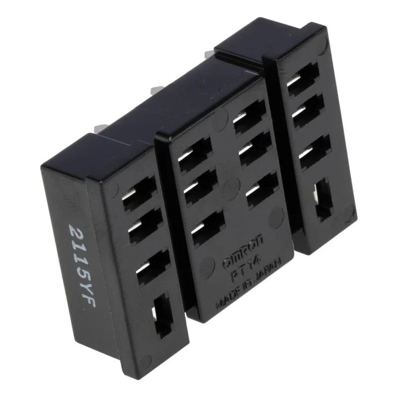 Omron PT 14 Way 250V AC PCB Relay Socket for Use with LY Series Relay PT14-0