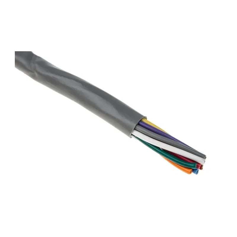 Alpha Wire Alpha Essentials Communication & Control Control Cable 10 Cores 0.56mm² 20 AWG Unscreened 300V 30m 1896/10C SL005